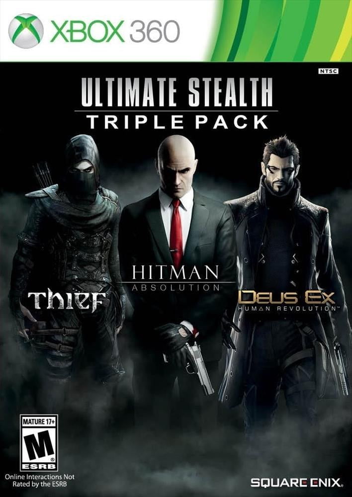 CD XBOX 360 ULTIMATE STELTH TRIPLE PACK