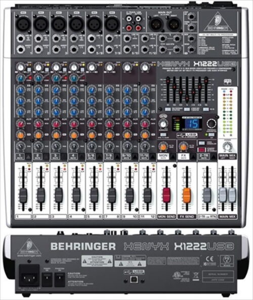 MESA DE AUDIO BEHRINGER XENYX X1222USB