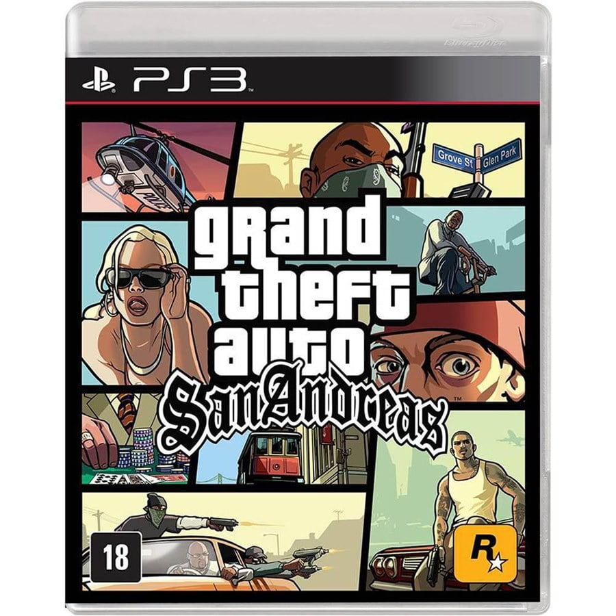 CD PS3 GTA V SAN ANDREAS