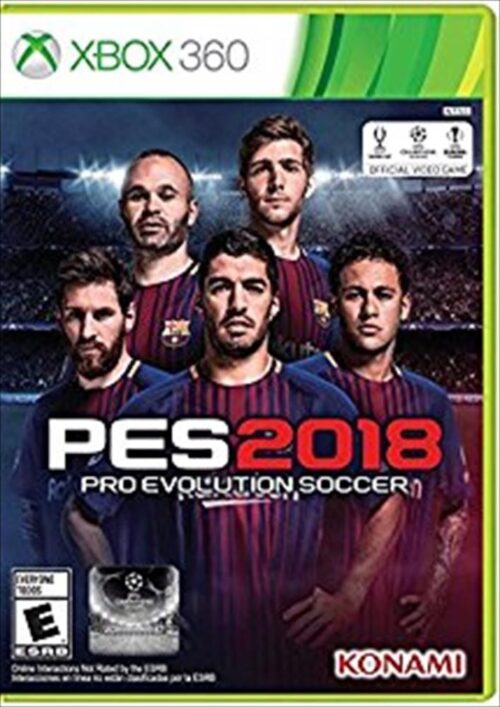 CD XBOX 360 PRO EVOLUTION SOCCER PES 2018