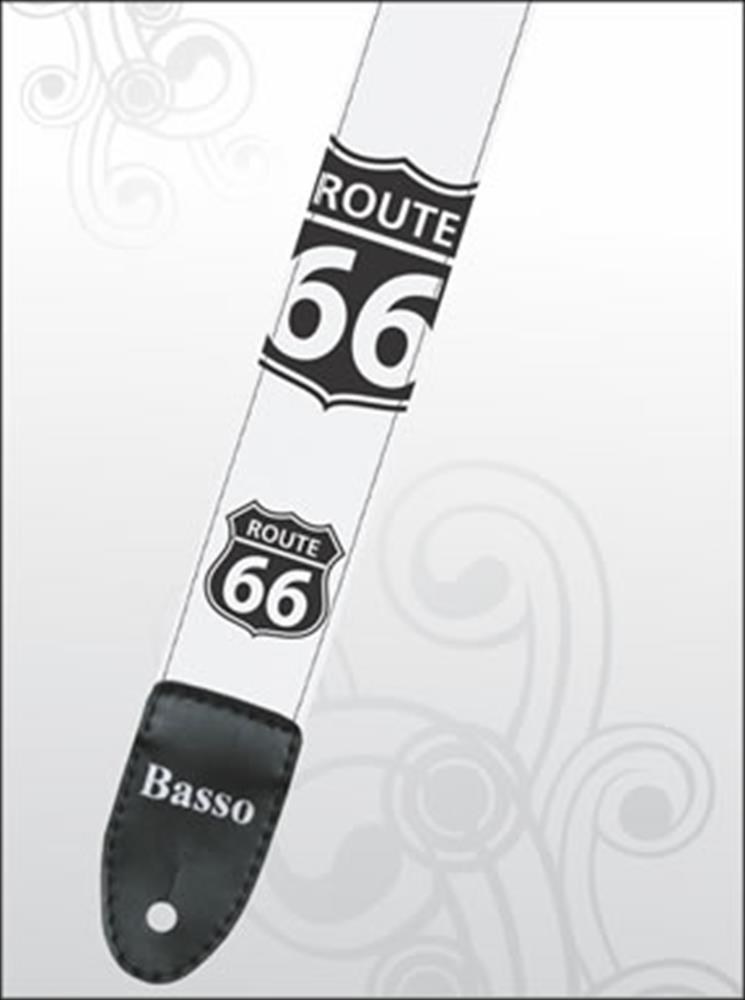 CORREIA P/GUITARRA BASSO SF-38 ROUTE66 BRANCO