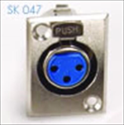 CONECTOR P/CAIXA SPEAKON SONOTEC FEMEA PAINEL SSP011 4 VIAS QUADRADO